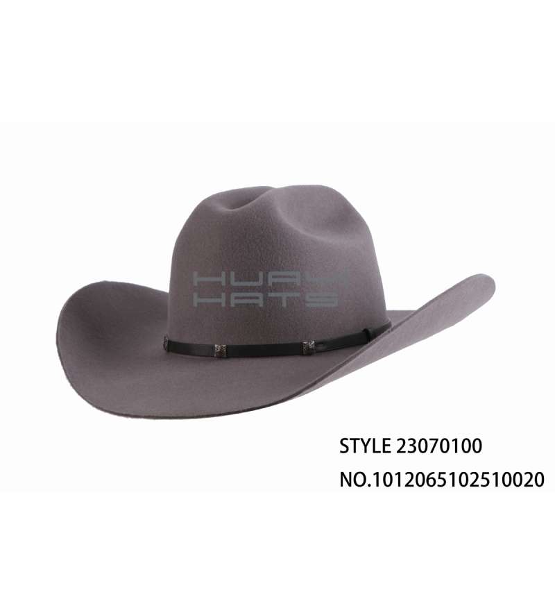 Men's Custom Fashion Cowboy Hat With Hatband
