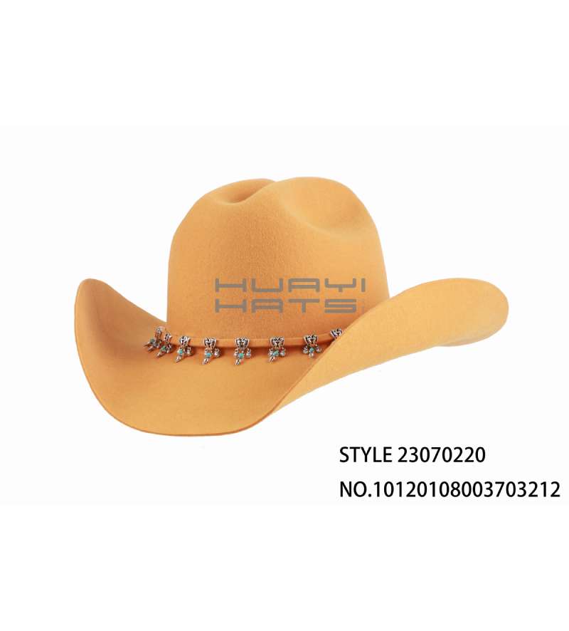 Custom Fashion Cowboy Hat With Hatband