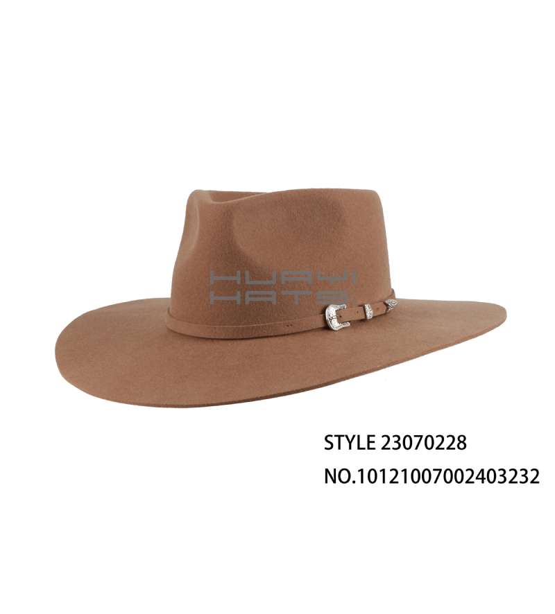 Custom Classic Wide Brim Men's Fedora Hat