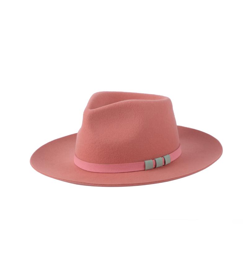 wholesale pink womens fedora hats